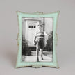 Vintage Metal Photo Frame Verdigris