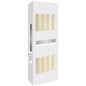 10 x Taper Candles High-Quality - Ivory