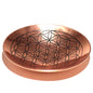 Copper Trinket Dish - Flower of Life.
