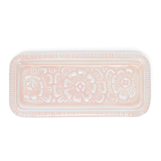 Enamel Trinket Tray - Pink