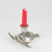 Silver Sea Turtle Candle Holder