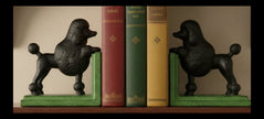 Home decor, unique gifts, poodle book ends