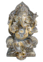 Ganesh on throne Figurine