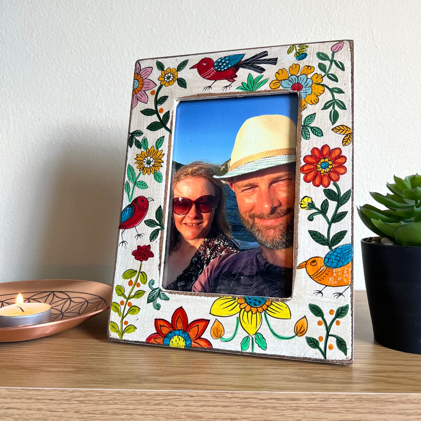 Photo Frame Wood Garden for 4 x 6 inch photo