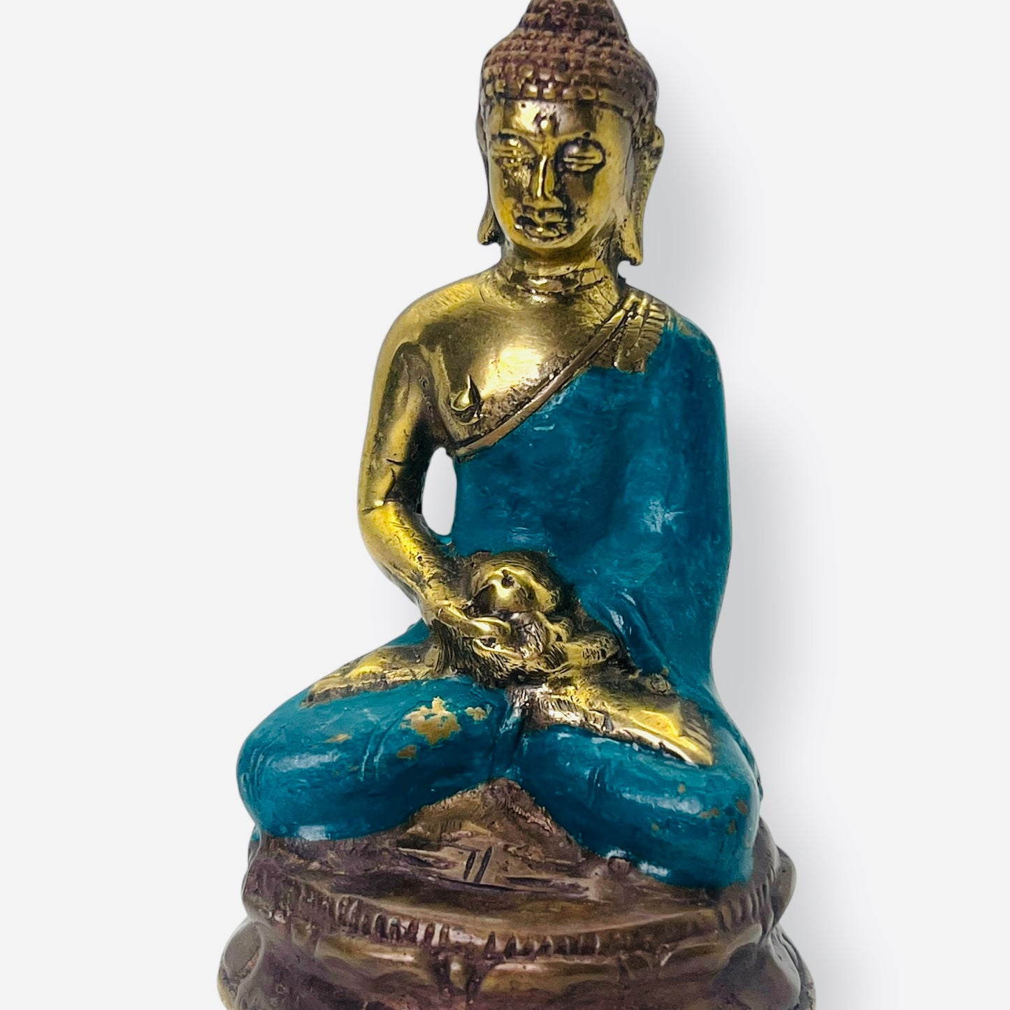 Sitting Buddha Brass
