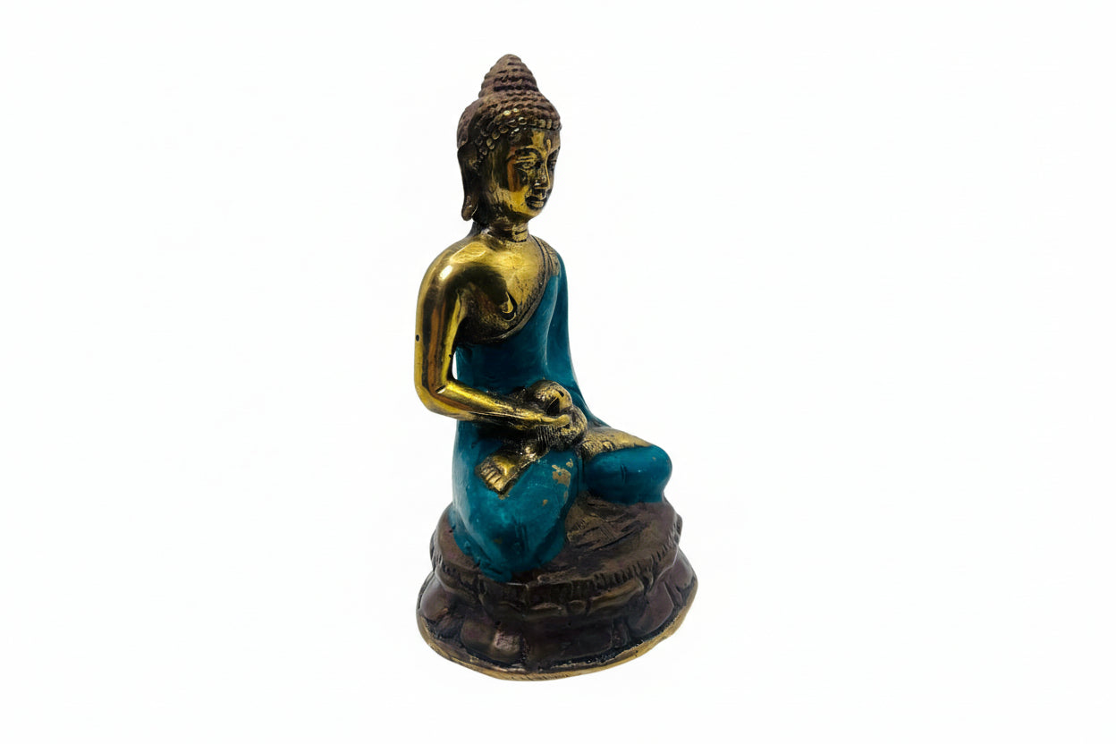 Sitting Buddha Brass