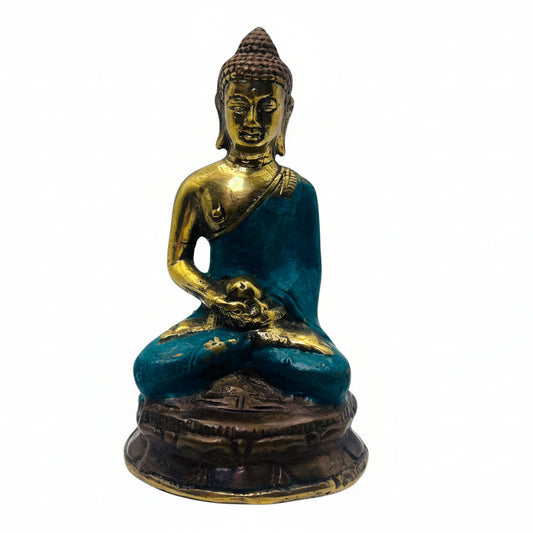 Sitting Buddha Brass