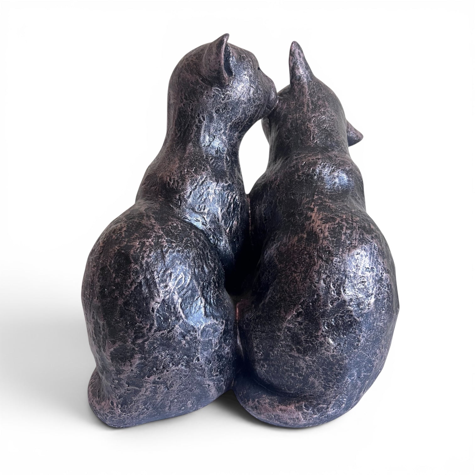 Two Cats Preening