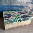 Wooden Trinket Box - Summer Birds design