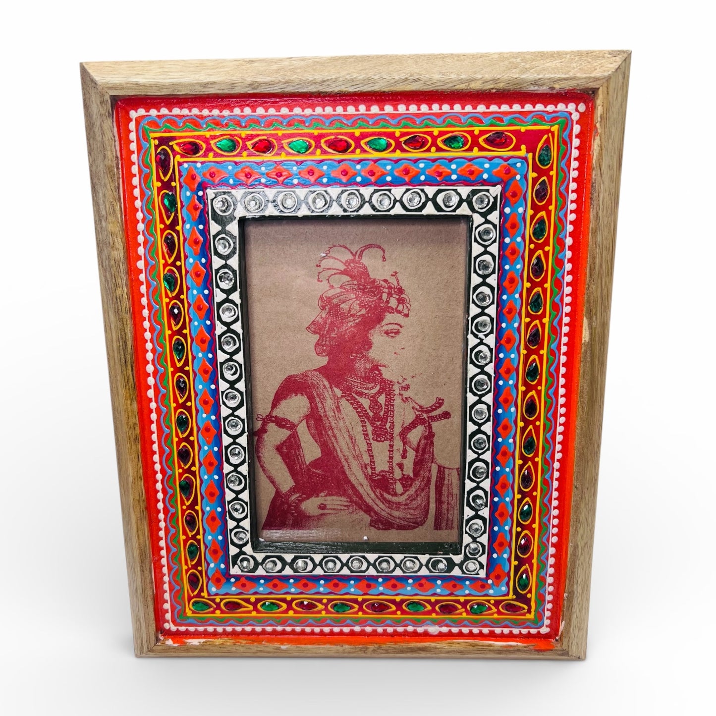 Sankalaka Hand Painted Indian Photo frame