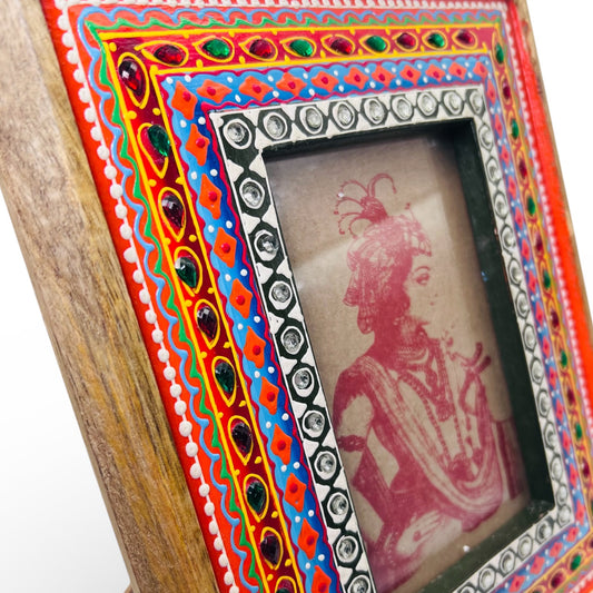 Sankalaka Hand Painted Indian Photo frame