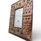 Aztec Design Carved Photo Frame