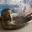 Antique Gold Parrot Dish