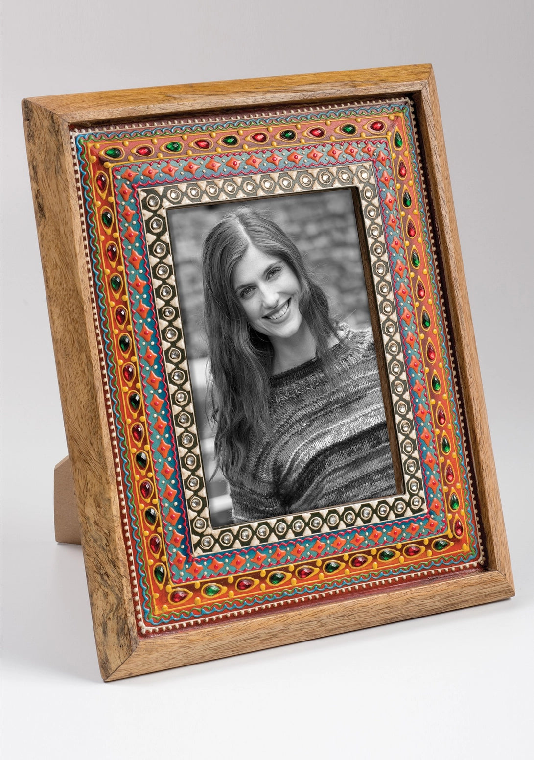 Sankalaka Hand Painted Indian Photo frame